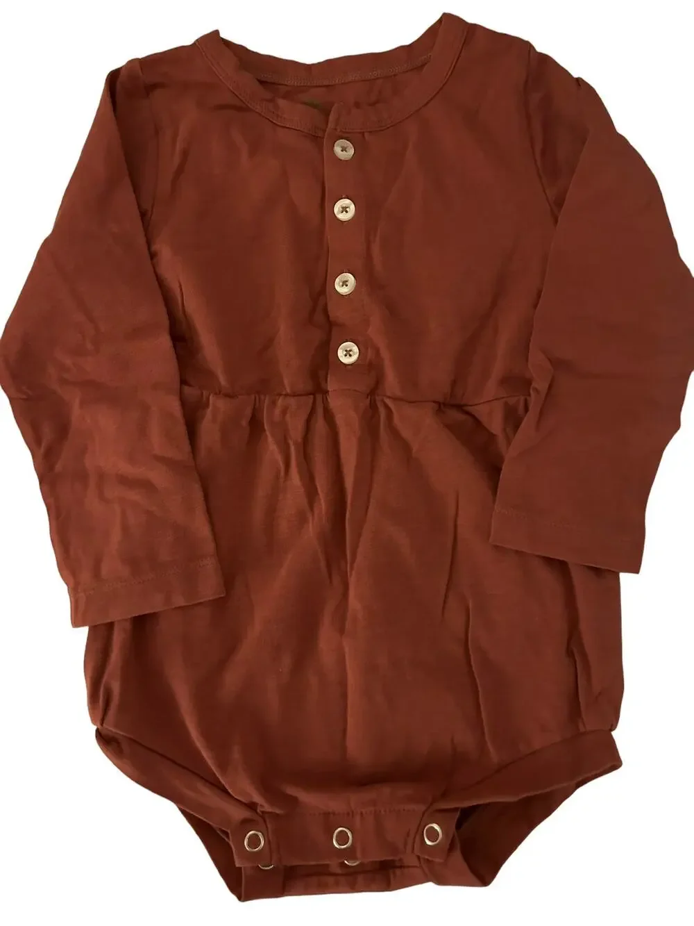 Kate Quinn Shirt Button Up Long Sleeve Onesie size 2t